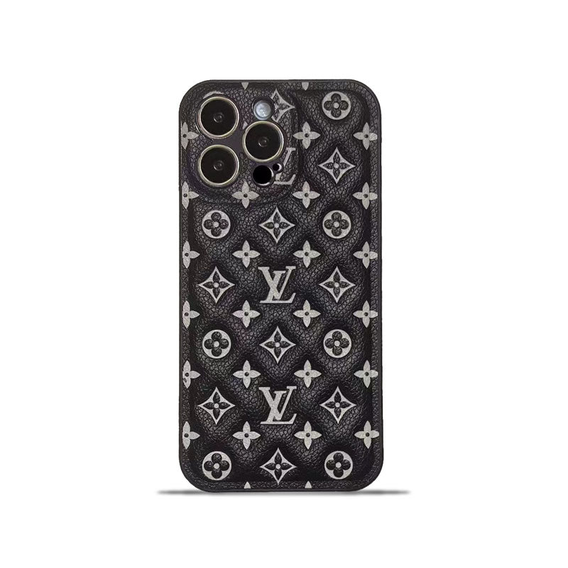 Black Monogram iPhone Case -QB231115-GTOCASE