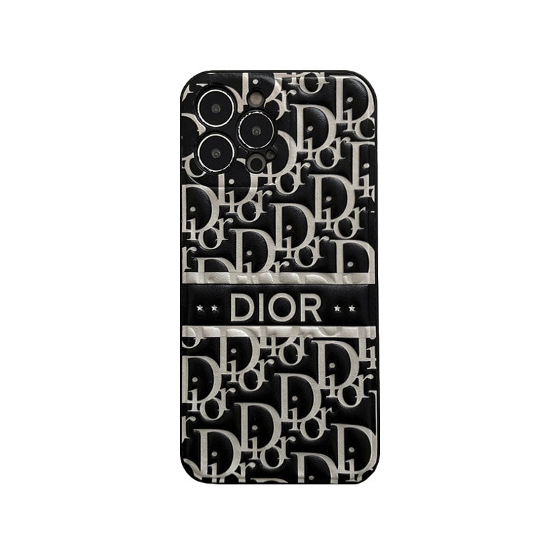 CD iPhone Case Puffer Case Black-LT241705-GTOCASE