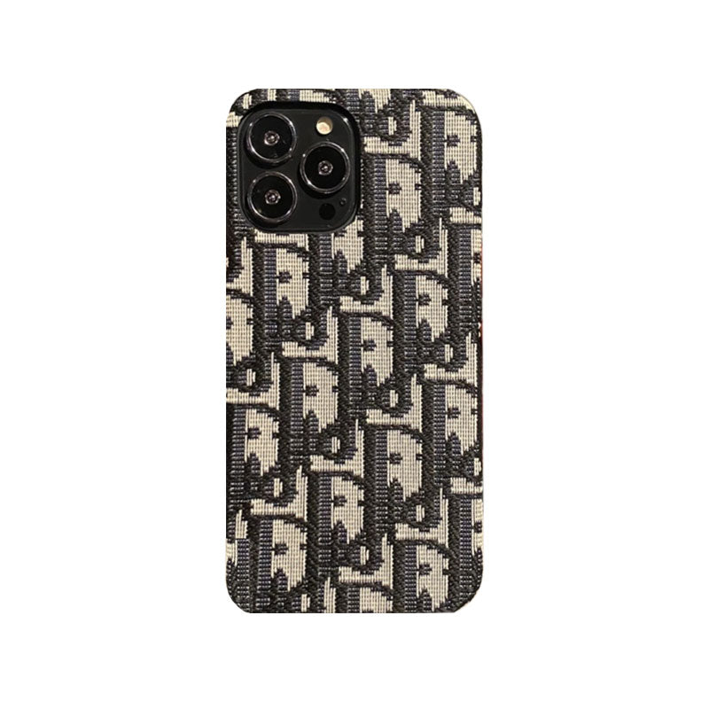 CD iPhone Case Classic Fabric Blue -GDK240315-GTOCASE