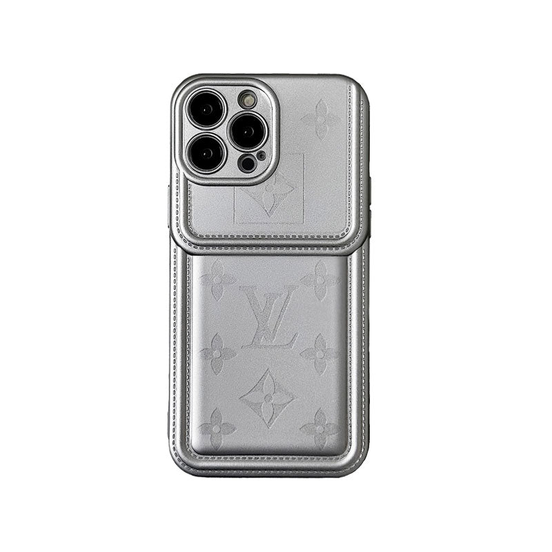 Silver Monogram iPhone Case -Small printing-SYH231201-GTOCASE