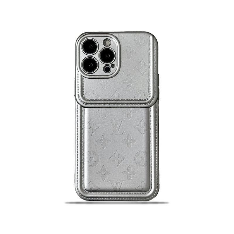 Silver Monogram iPhone Case -Small printing-SYH231201-GTOCASE