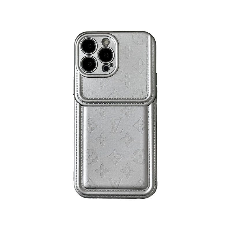 Silver Monogram iPhone Case -Small printing-SYH231201-GTOCASE