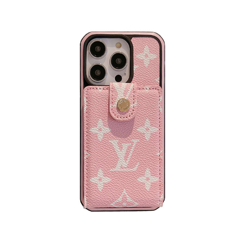 Monogram iPhone Case With Purse Brown -SW240329-GTOCASE