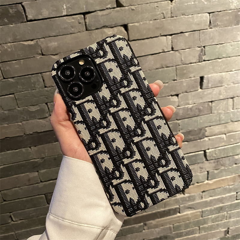 CD iPhone Case Classic Fabric Black -GDK240315-GTOCASE