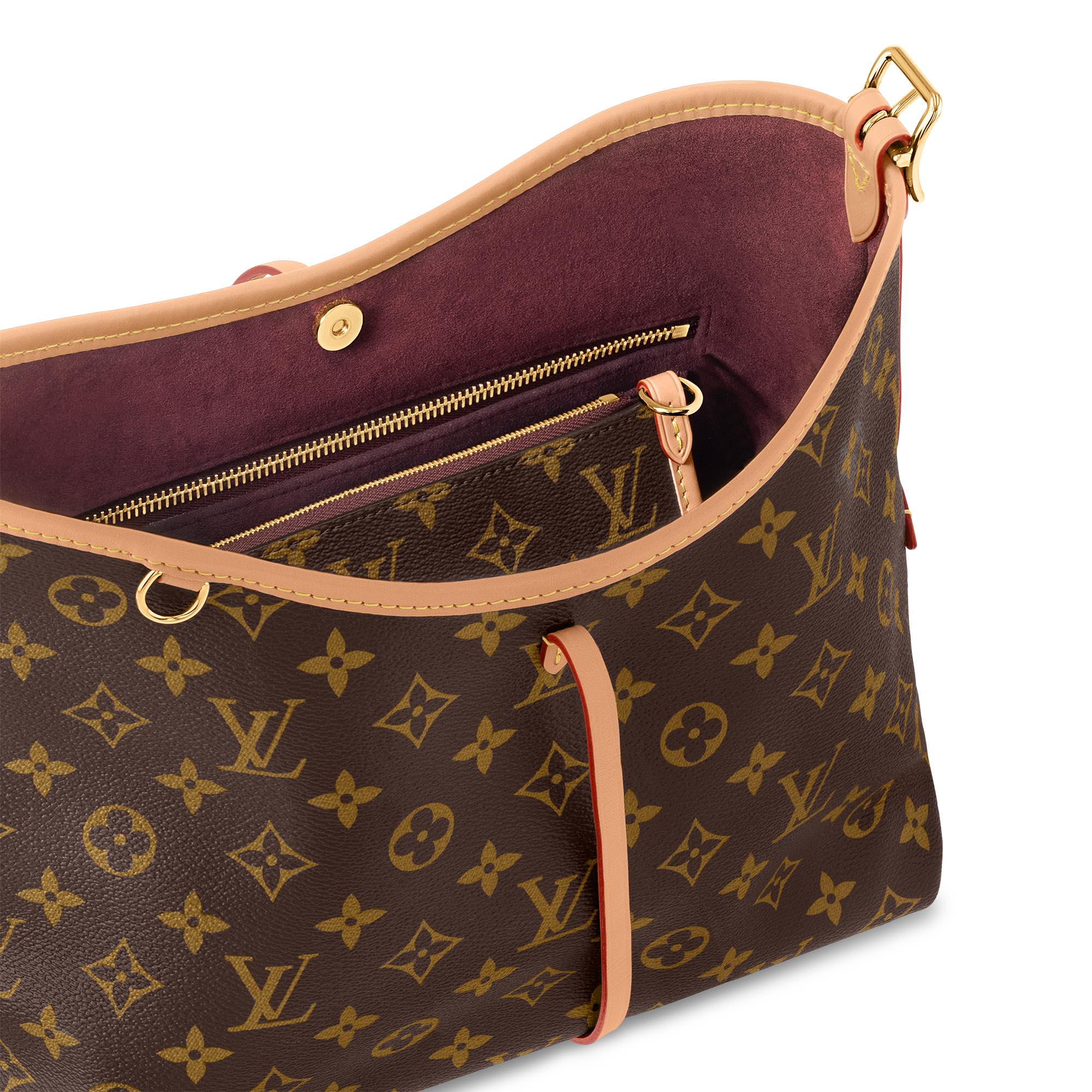 LV Luxury Element CarryAll Small Shoulder Bag: Iconic Monogram Canvas & Leather Trim for Effortless Urban Chic LV03