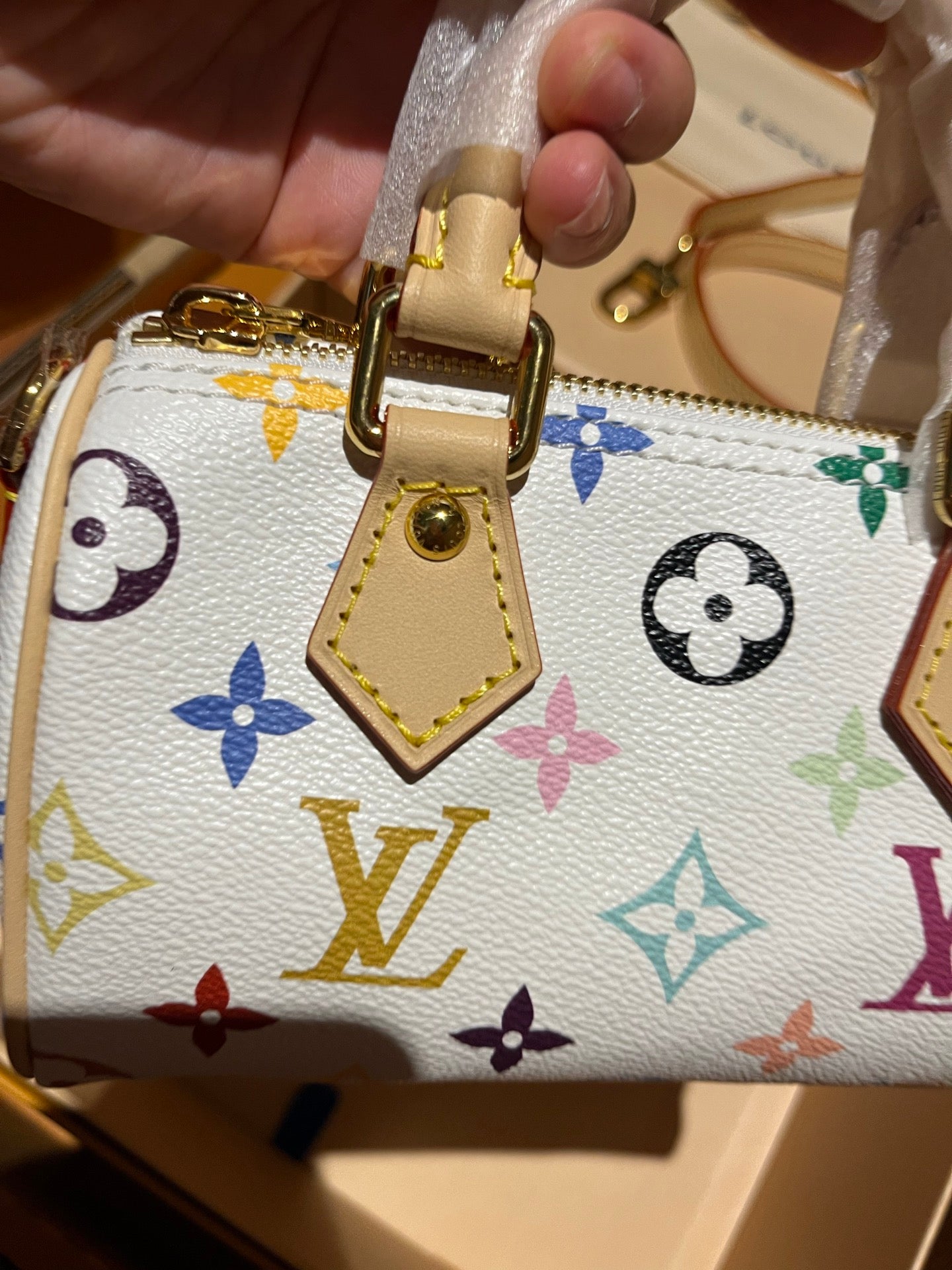 Luxury Element Chic Mini Bag with Vibrant Monogram Pattern - Stylish and Functional Everyday Accessory LV005