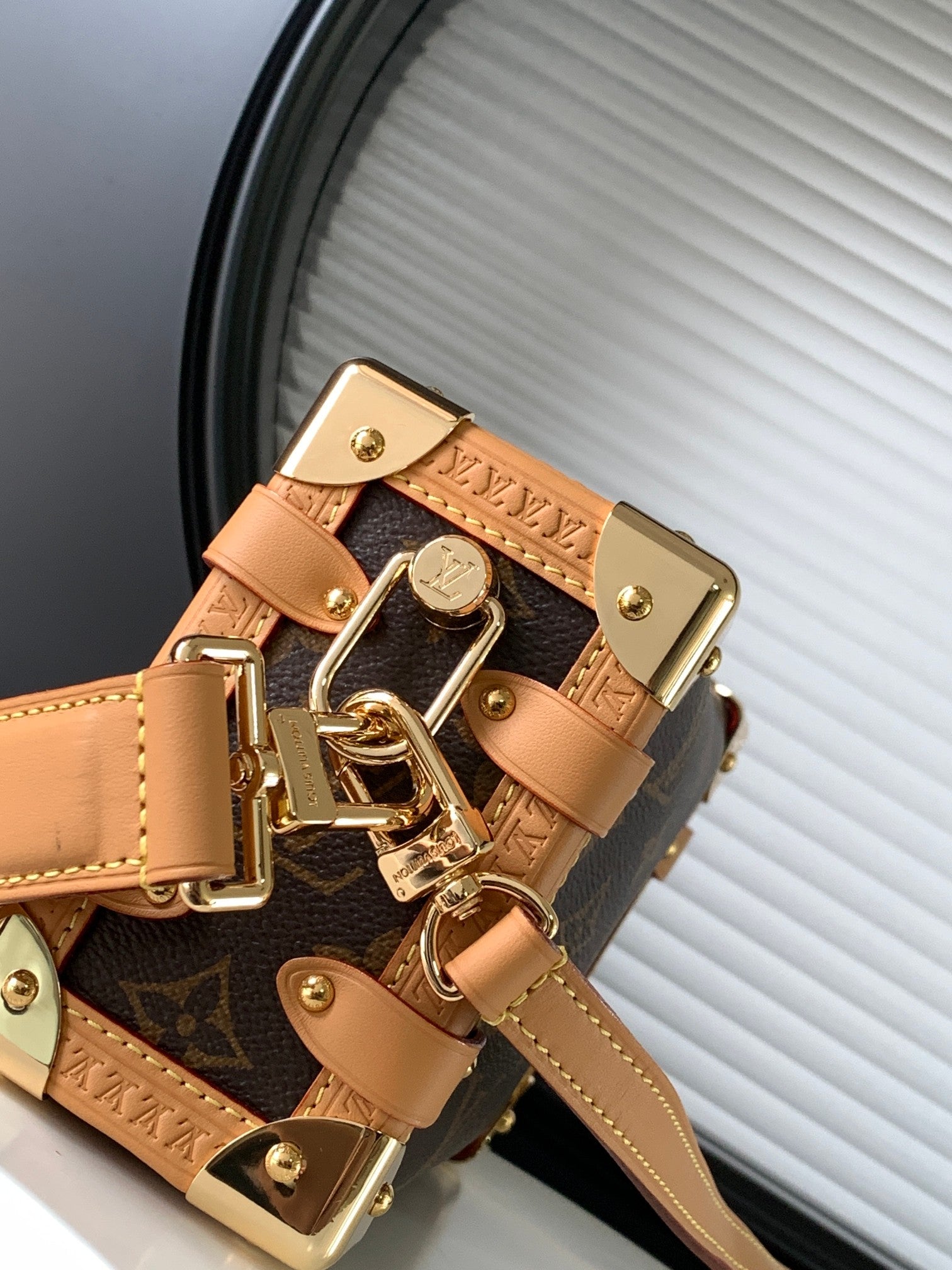 LV Luxury Element The Hottest Shoulder Bag of 2023 Spring: Inspired by Travel Trunks LV009
