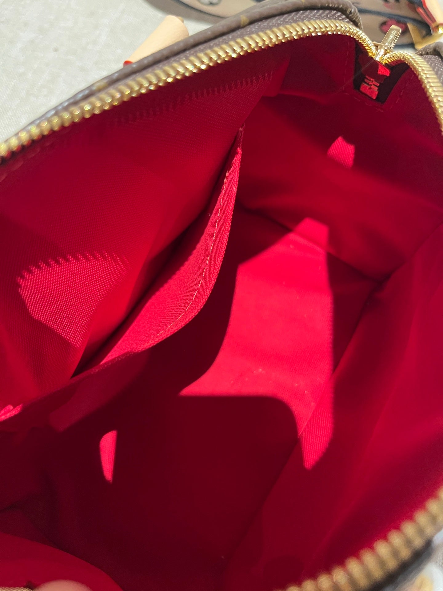 LV Luxury Element Chic Monogram-Inspired Mini Travel Bag with Detachable Strap LV017