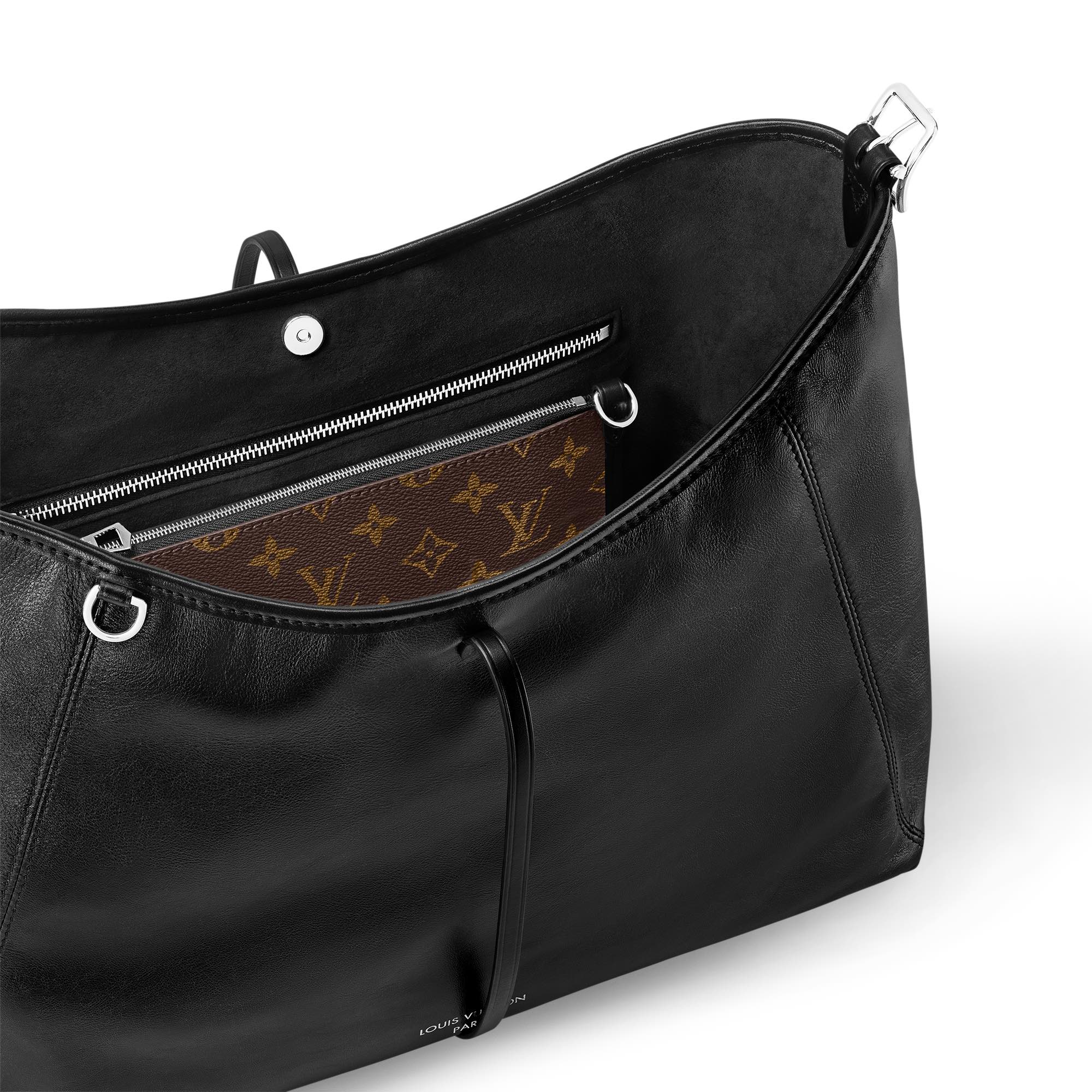 LV Luxury Element CarryAll Cargo Medium Handbag Soft Lambskin: Spacious and Stylish for Everyday Elegance LV019