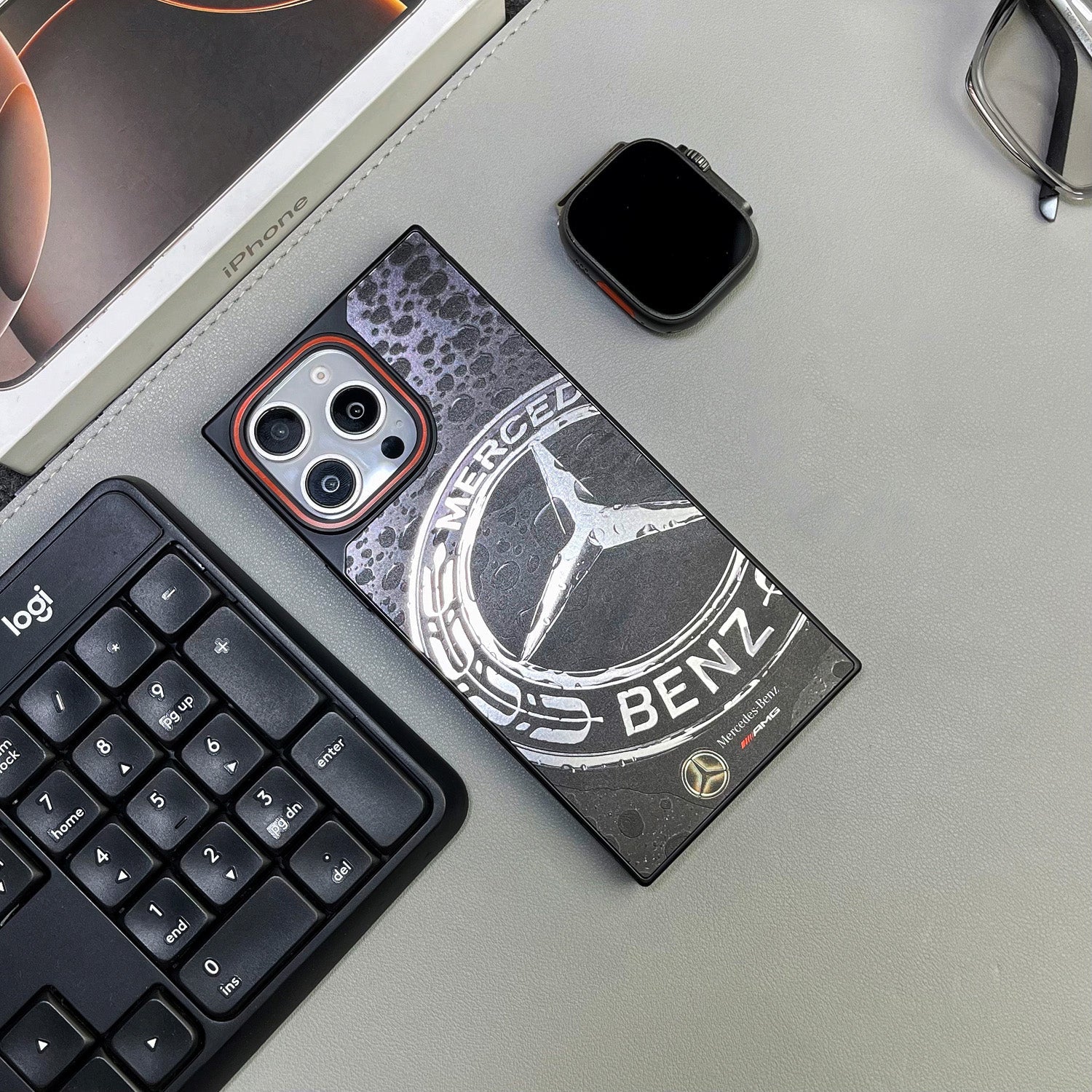 Square Car Logo iPhone Case(MagSafe)