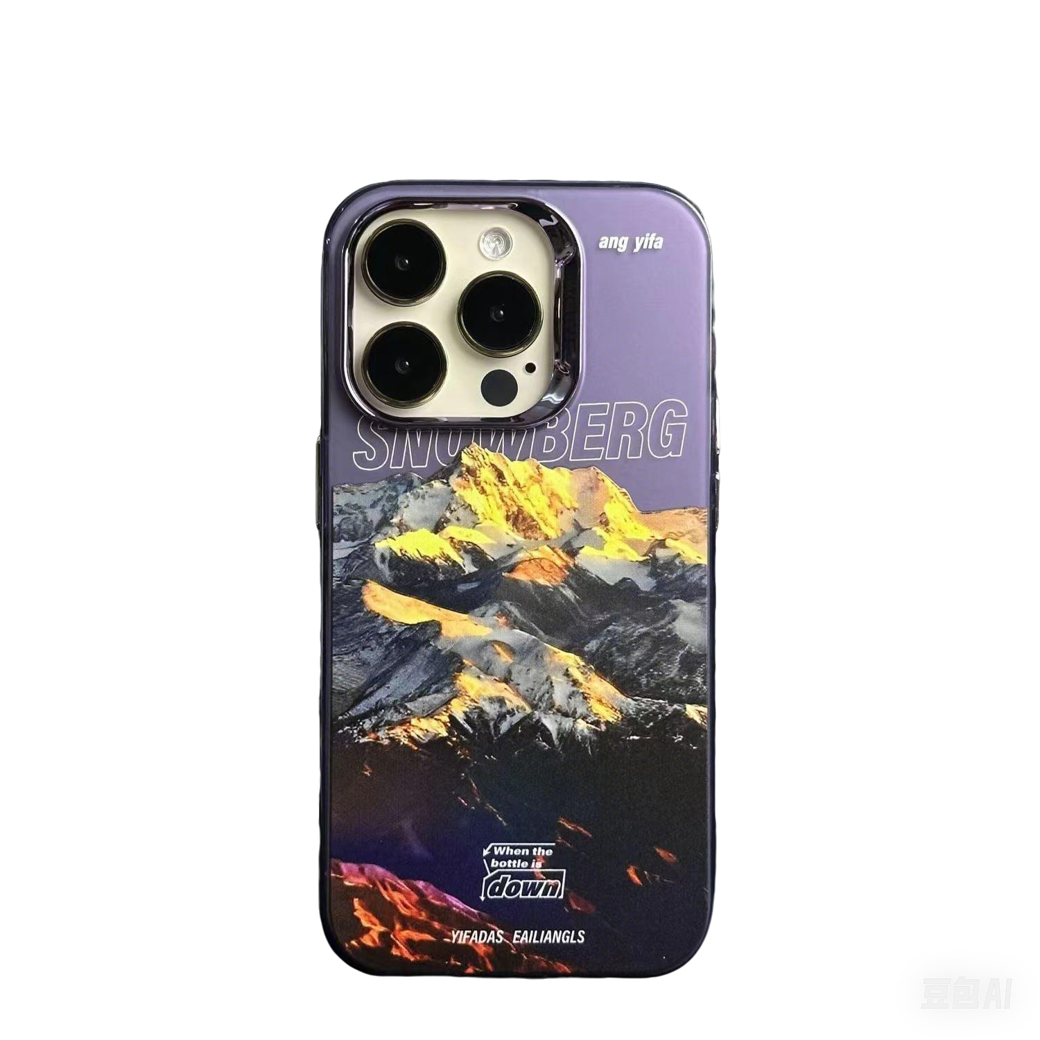 Snow Mountain iPhone Case