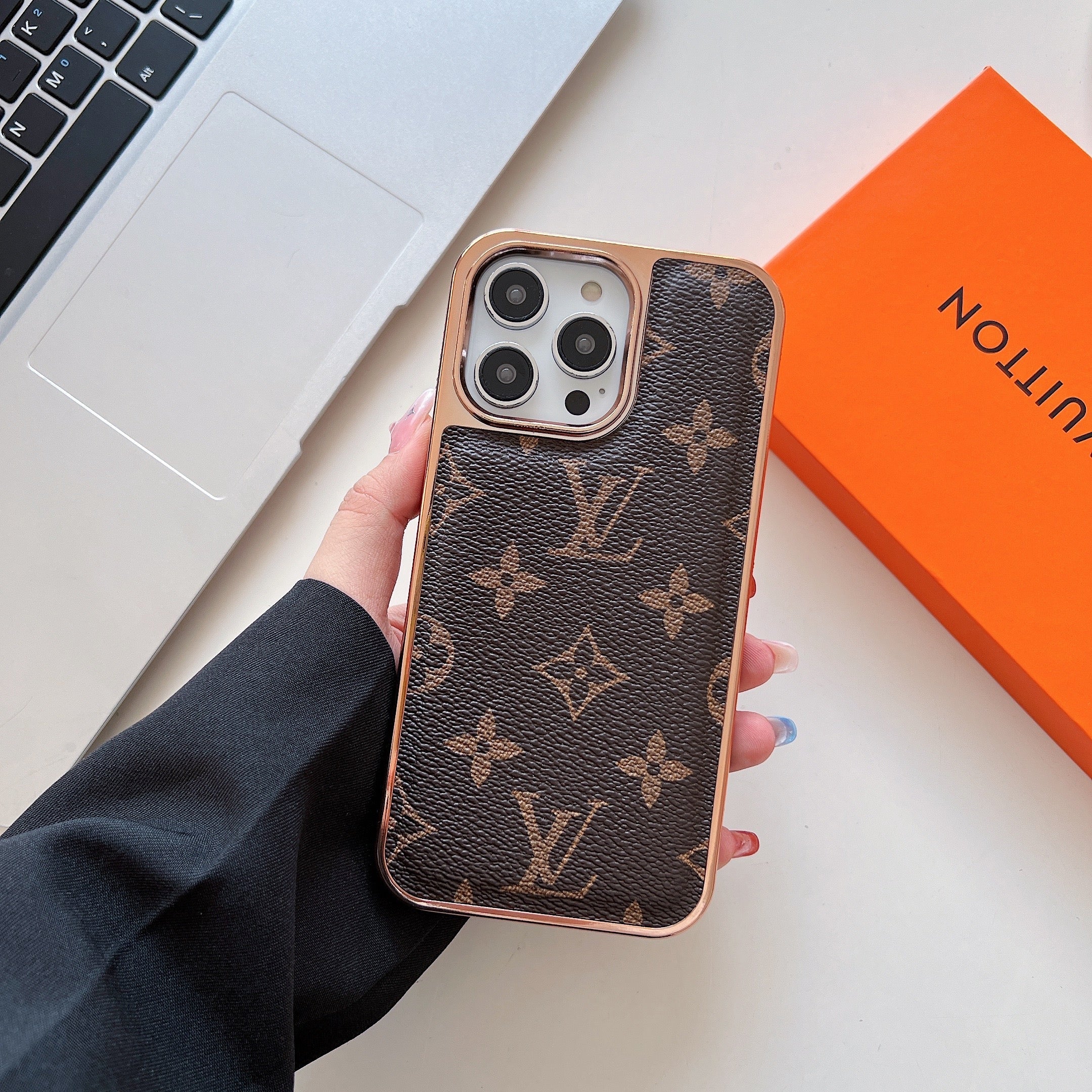 Monogram iPhone Case -Big printing-DK240313-GTOCASE