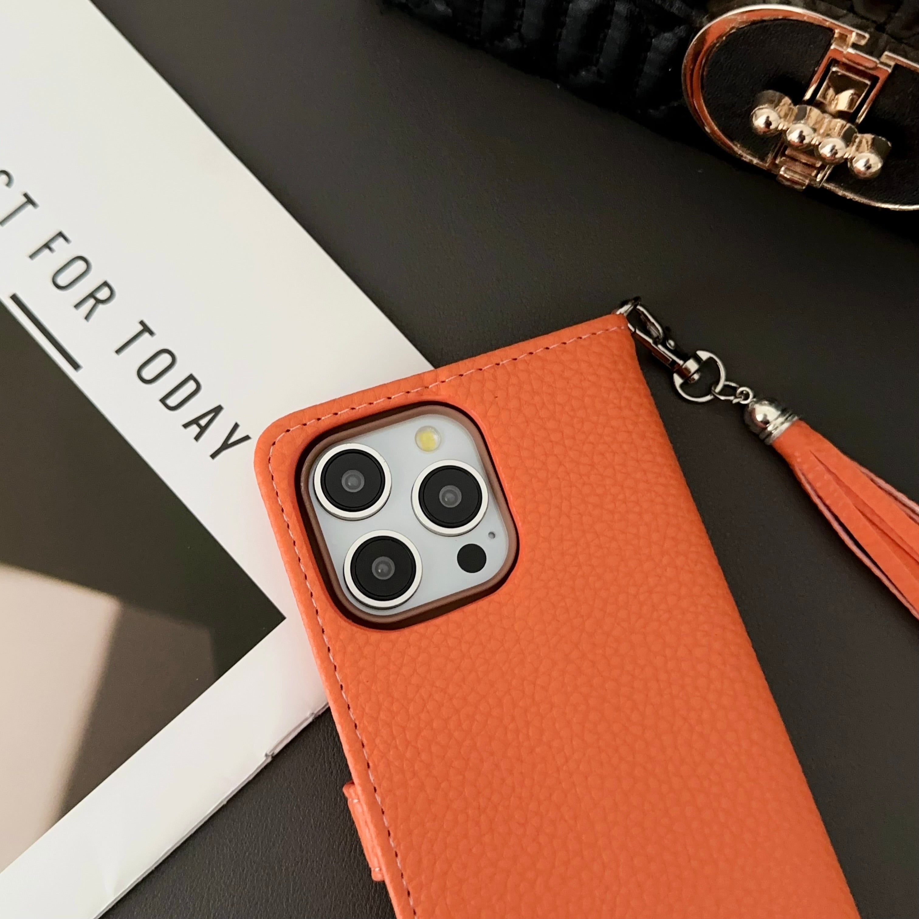 H Holster Phone Case Orange For iPhone-PTK240603-GTOCASE