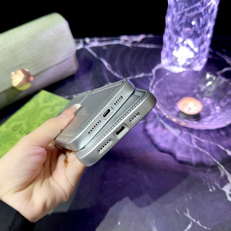 GG iPhone Case Silver Big Printing-PG240330-GTOCASE