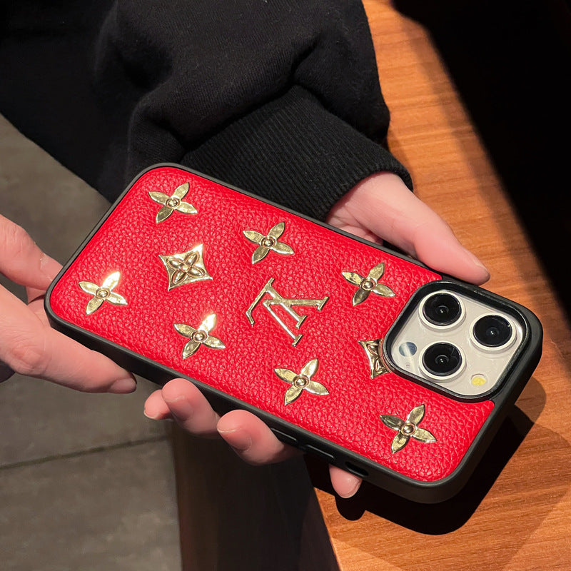 Monogram iPhone Case Red-FGS231224-GTOCASE