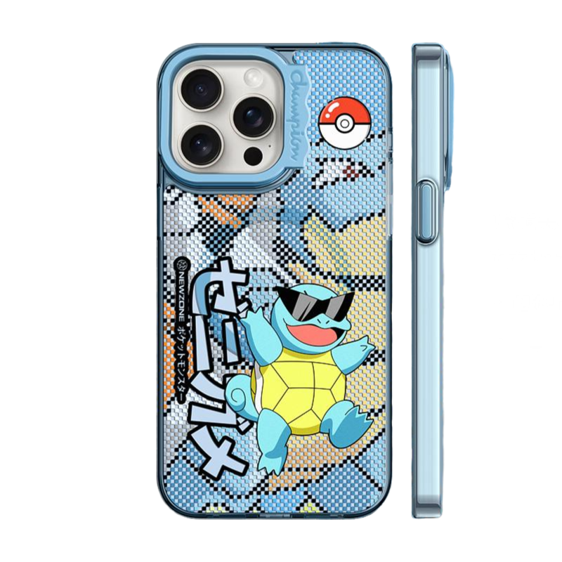 Pixel style Pok¡§|mon iPhone Case