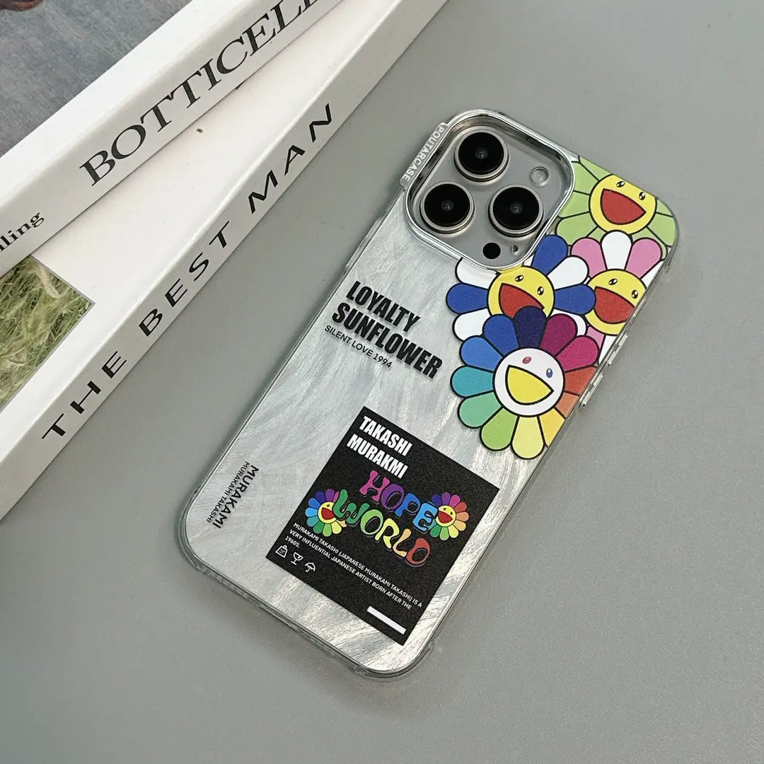 🌸Sunflower iPhone Case(Feather pattern)