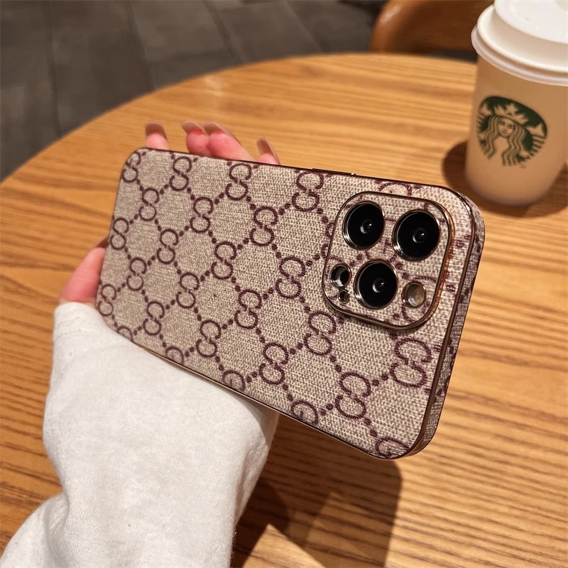 GG iPhone Case Leather -QBK241617-GTOCASE