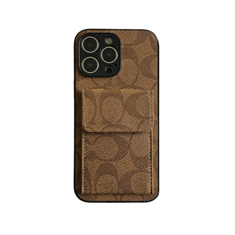 CH  iPhone Case With  Wallet Black-HP240513-GTOCASE