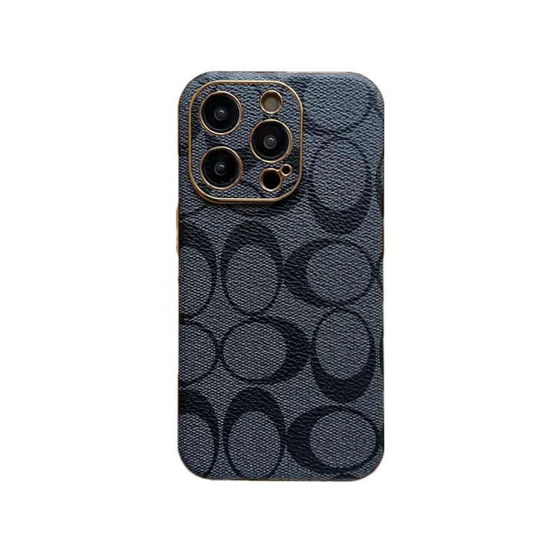 CH  iPhone Case Leather Light Brow -QBK240513-GTOCASE