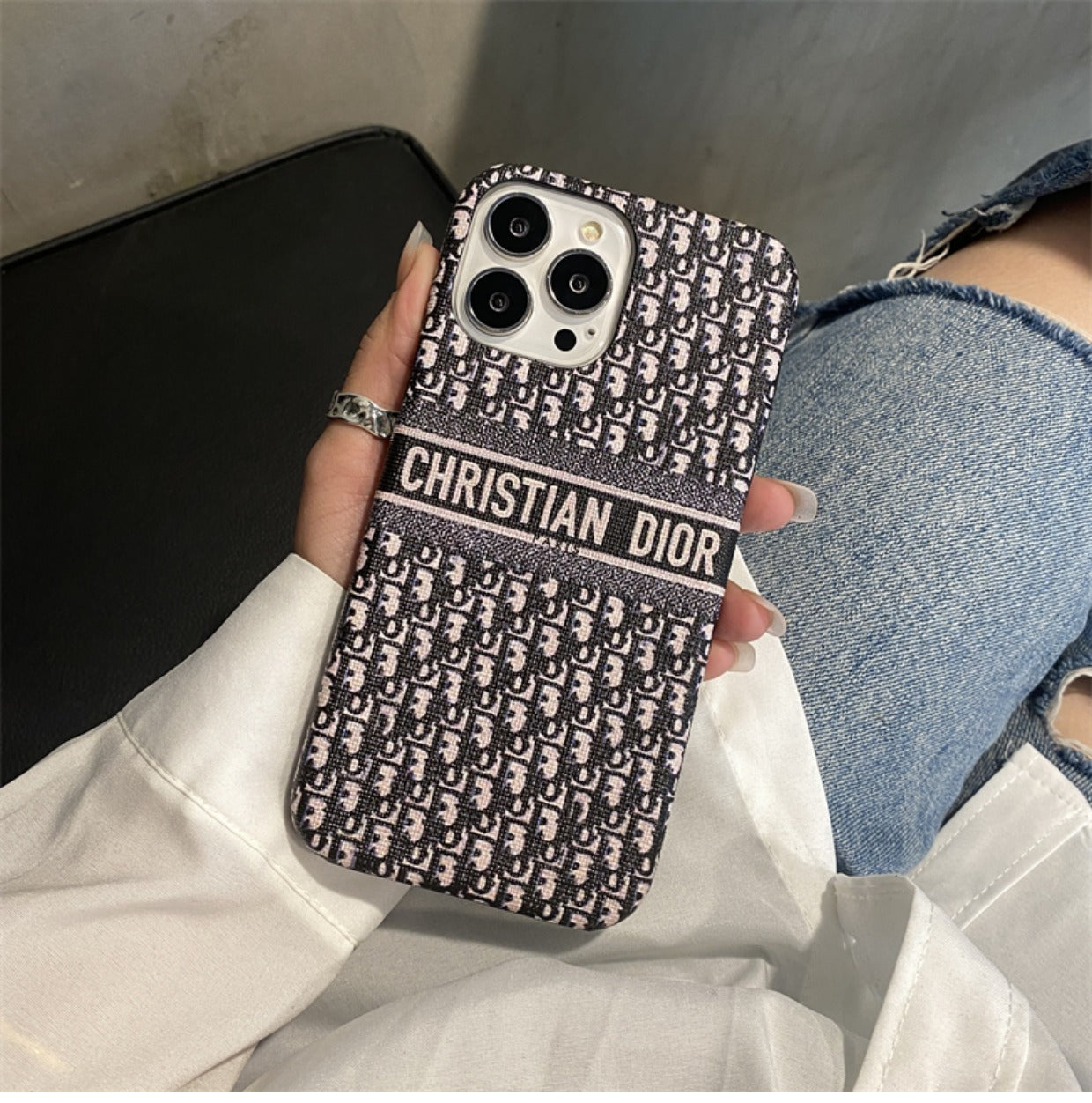 CD iPhone Case  Black -DKK241439-GTOCASE