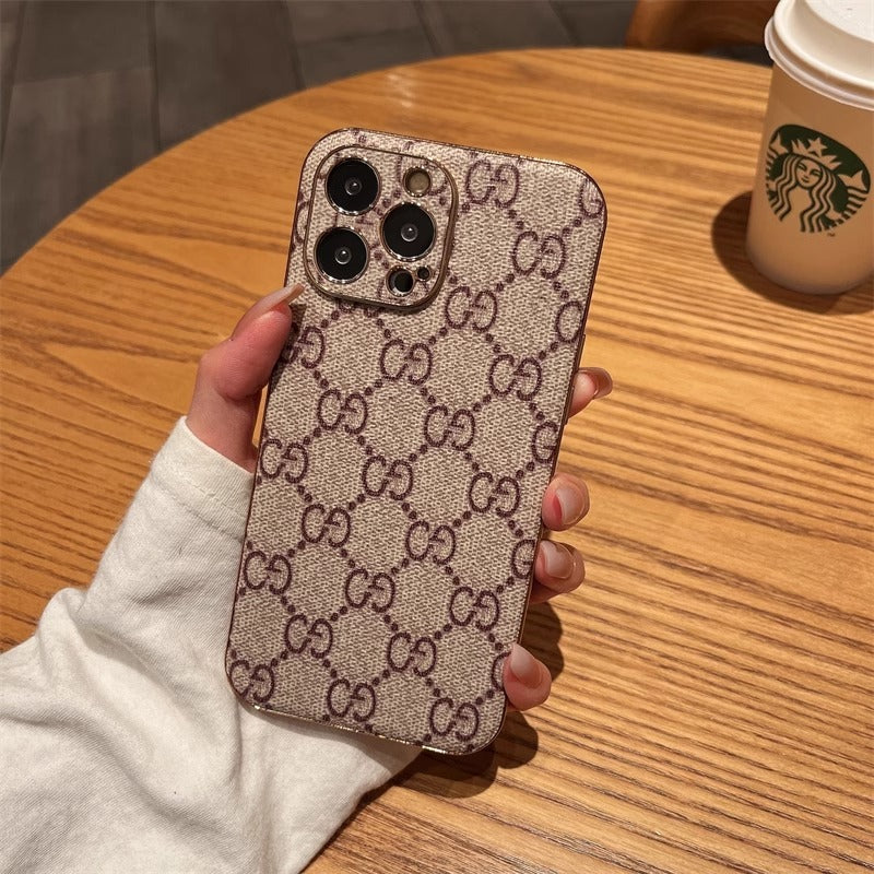 GG iPhone Case Leather -QBK241617-GTOCASE