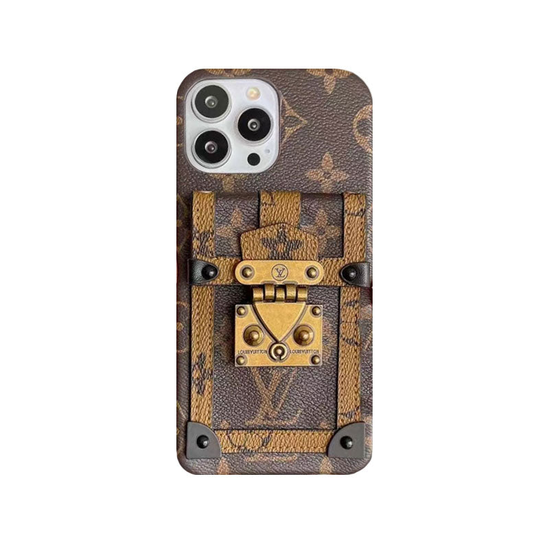 Monogram iPhone Case With Pouch Yellow Printing -MTY241107-GTOCASE