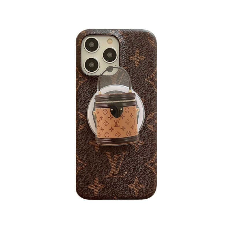 Classic Monogram iPhone Case-Pail Holder（Magsafe）-GTOCASE