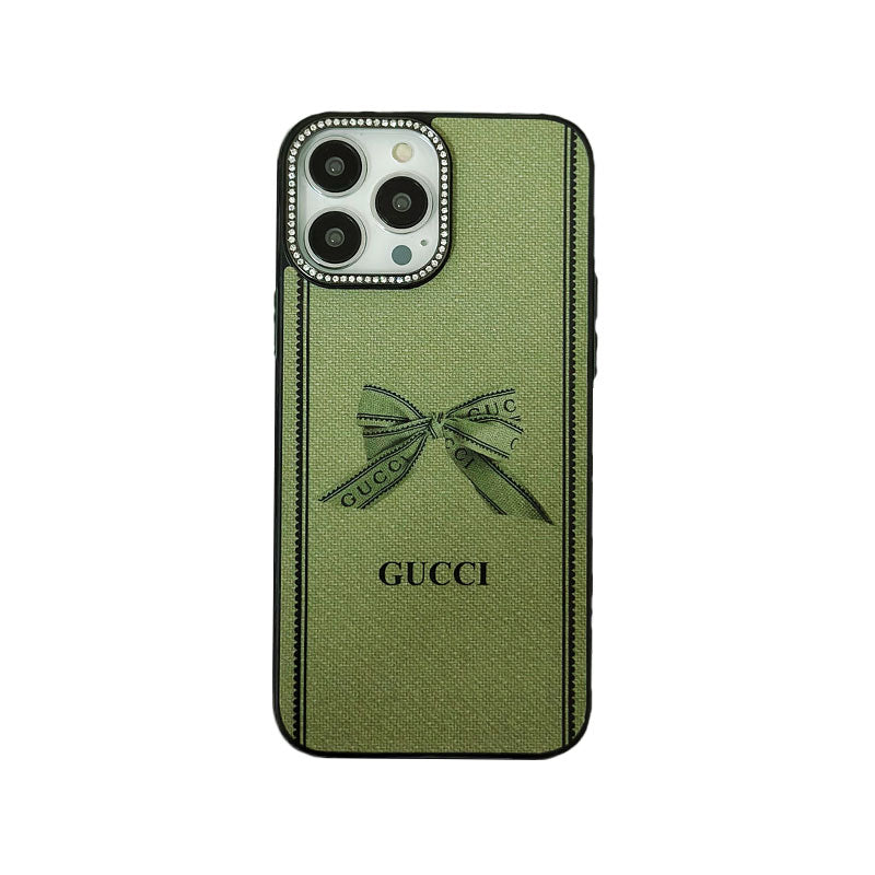 GG iPhone Case Green -ZSK240330-GTOCASE