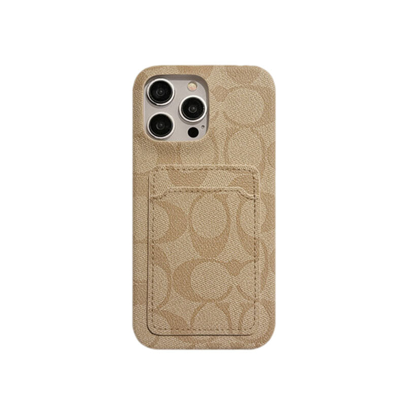Classic CH   iPhone Case With Card Holder White -JQB240330-GTOCASE