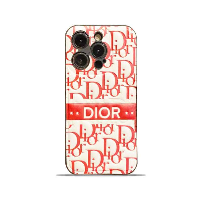 CD iPhone Case Puffer Case Red-LT241705-GTOCASE