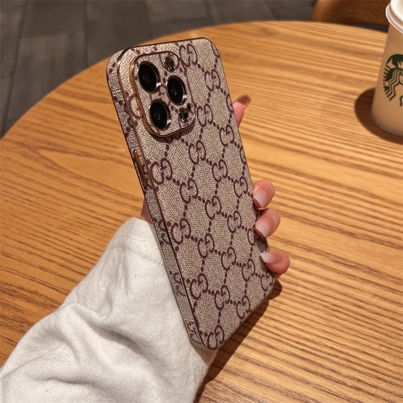 GG iPhone Case Leather -QBK241617-GTOCASE