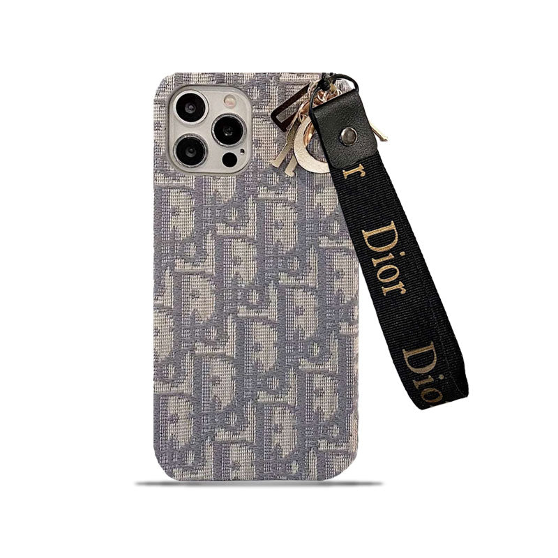 CD iPhone Case With Strap Gray-GS240315-GTOCASE