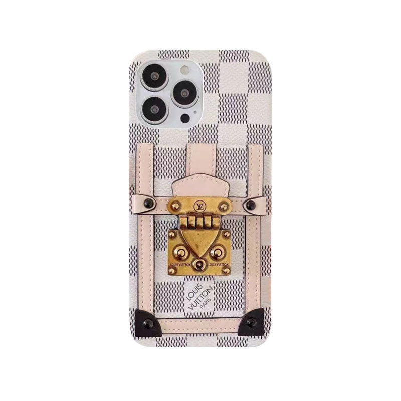 Monogram iPhone Case With Pouch Yellow Printing -MTY241107-GTOCASE