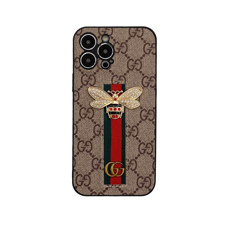 GG iPhone Case With Holder Gray -HDK240330-GTOCASE