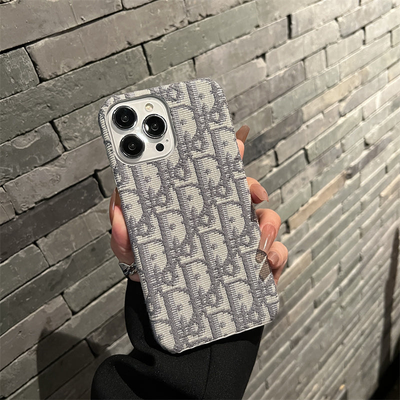 CD iPhone Case Classic Fabric Gray -GDK240315-GTOCASE