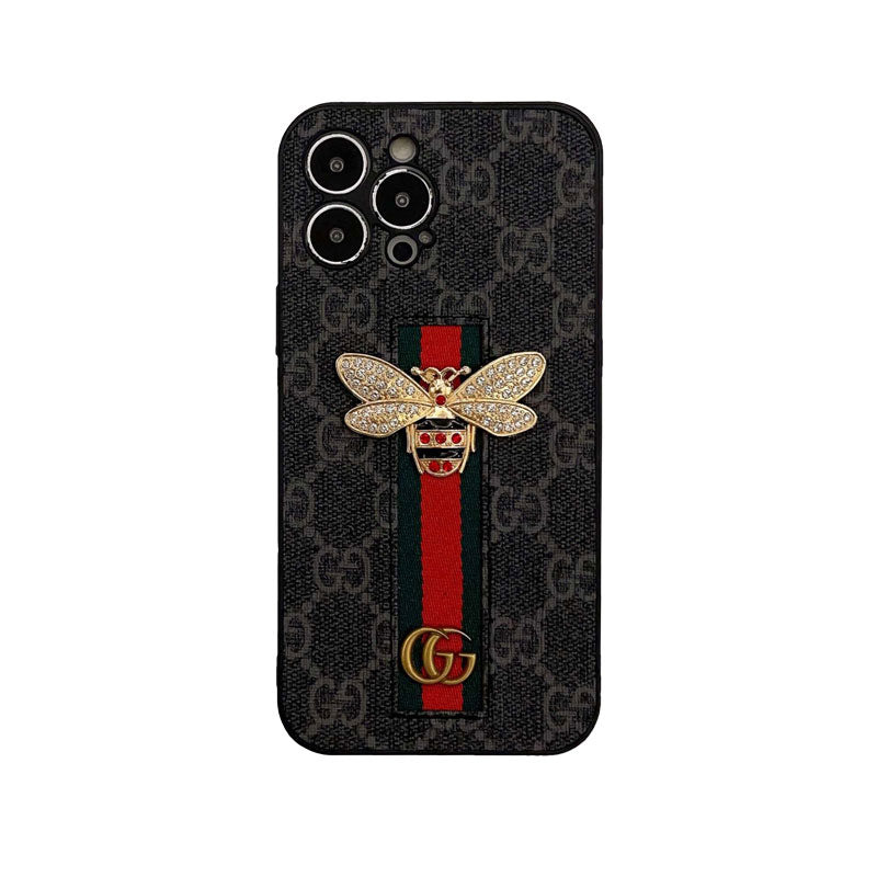 GG iPhone Case With Holder Gray -HDK240330-GTOCASE