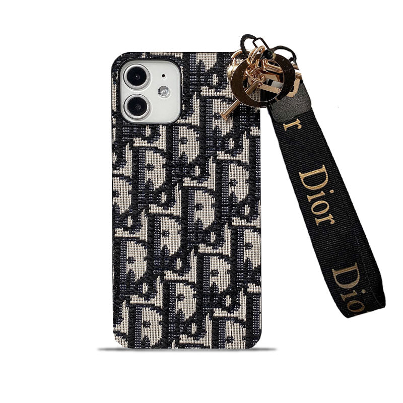 CD iPhone Case With Strap Black-GS240315-GTOCASE