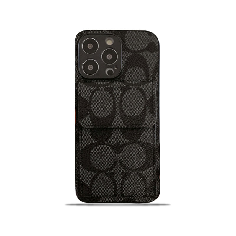 CH  iPhone Case With  Wallet Black-HP240513-GTOCASE