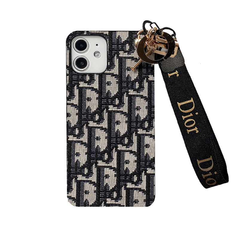 CD iPhone Case With Strap Gray-GS240315-GTOCASE
