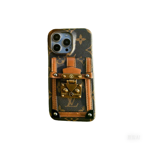 Handmade LV phone cases punk style