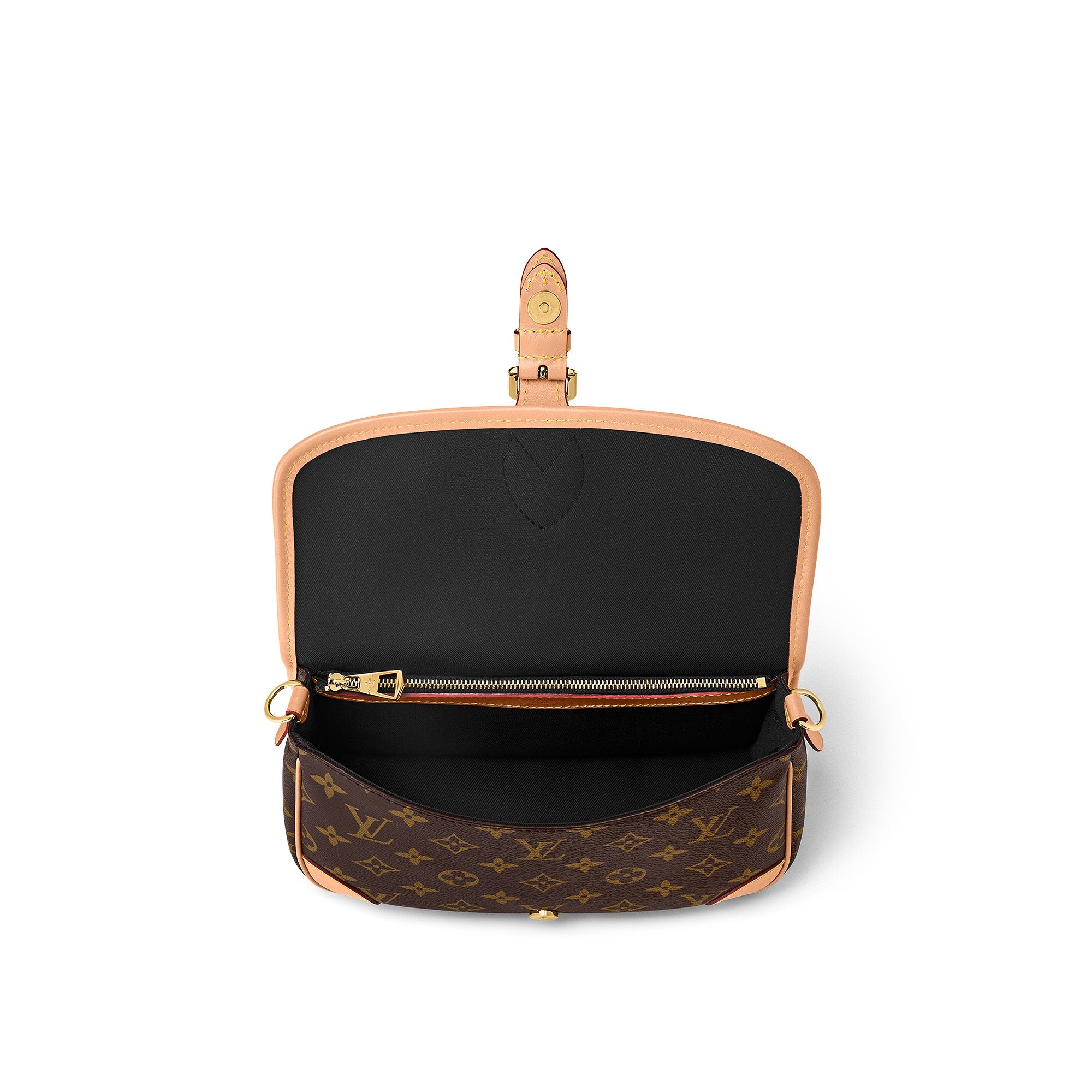 LV Luxury Element Diane Monogram Bag: Vintage Charm Meets Modern Utility LV016