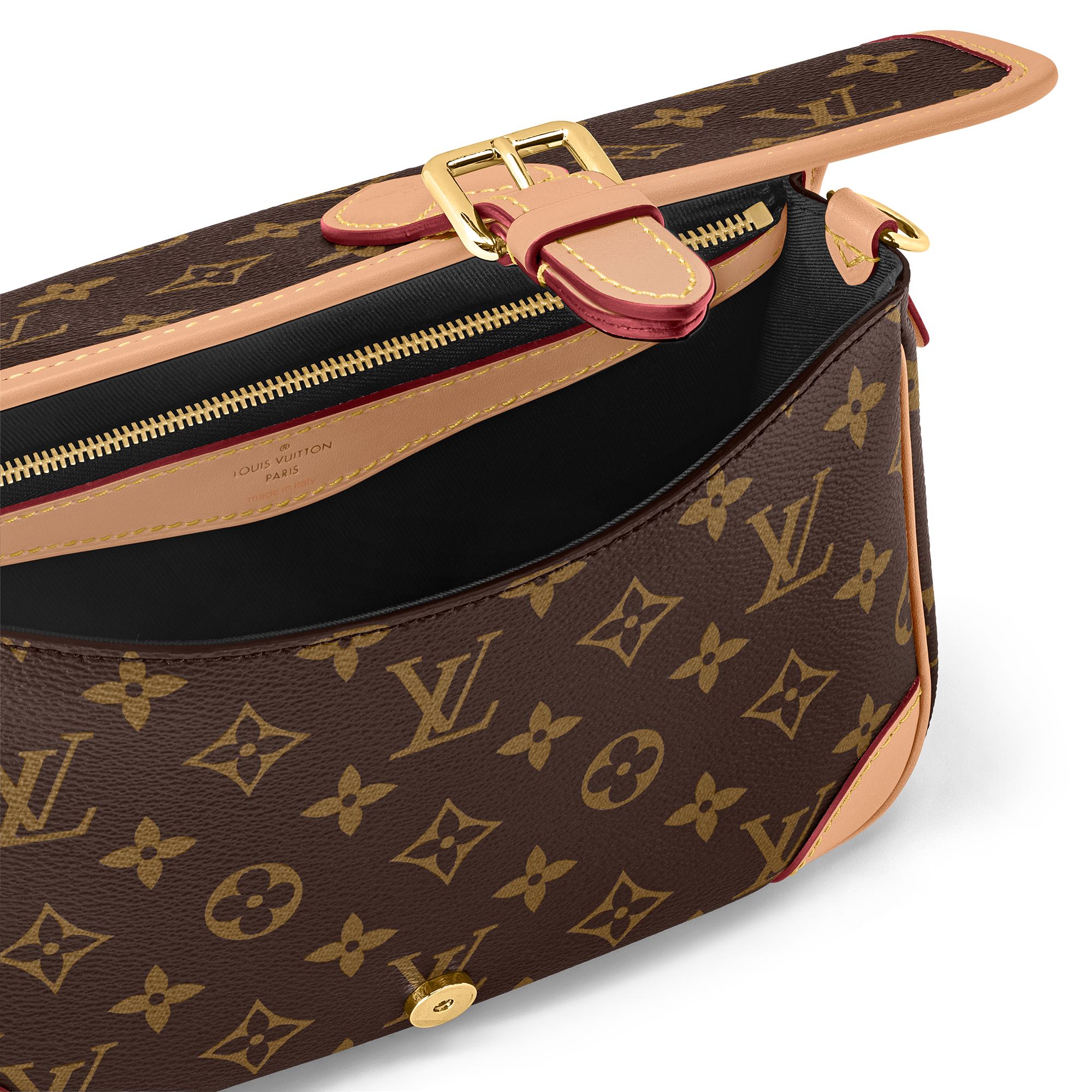 LV Luxury Element Diane Monogram Bag: Vintage Charm Meets Modern Utility LV016