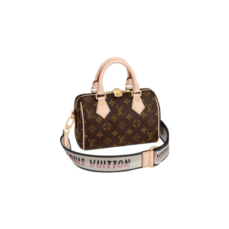 LV Luxury Element Chic Monogram-Inspired Mini Travel Bag with Detachable Strap LV017
