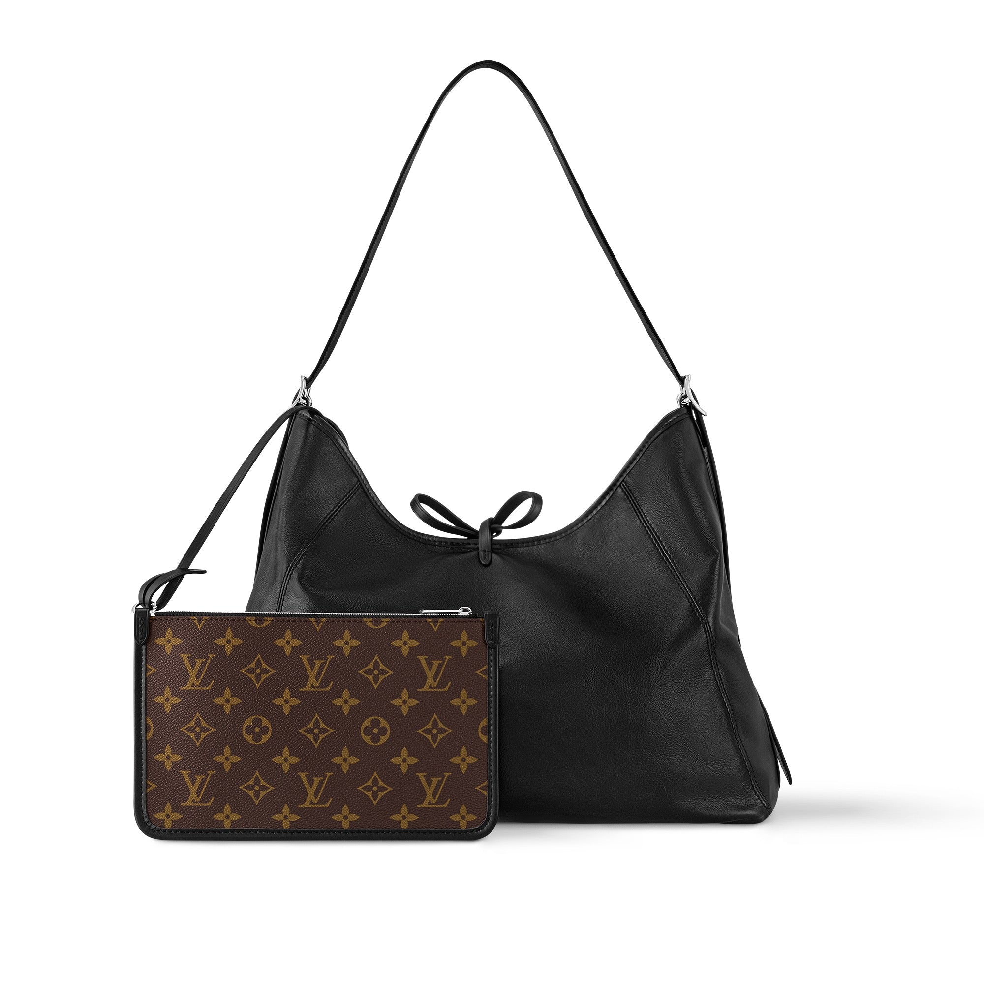 LV Luxury Element CarryAll Cargo Medium Handbag Soft Lambskin: Spacious and Stylish for Everyday Elegance LV019
