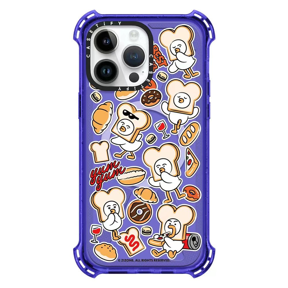 The new iPhone Case:Fat cat, bread duck