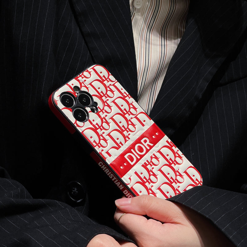 CD iPhone Case Puffer Case Red-LT241705-GTOCASE