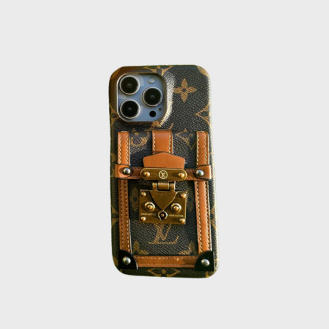 Handmade LV phone cases punk style