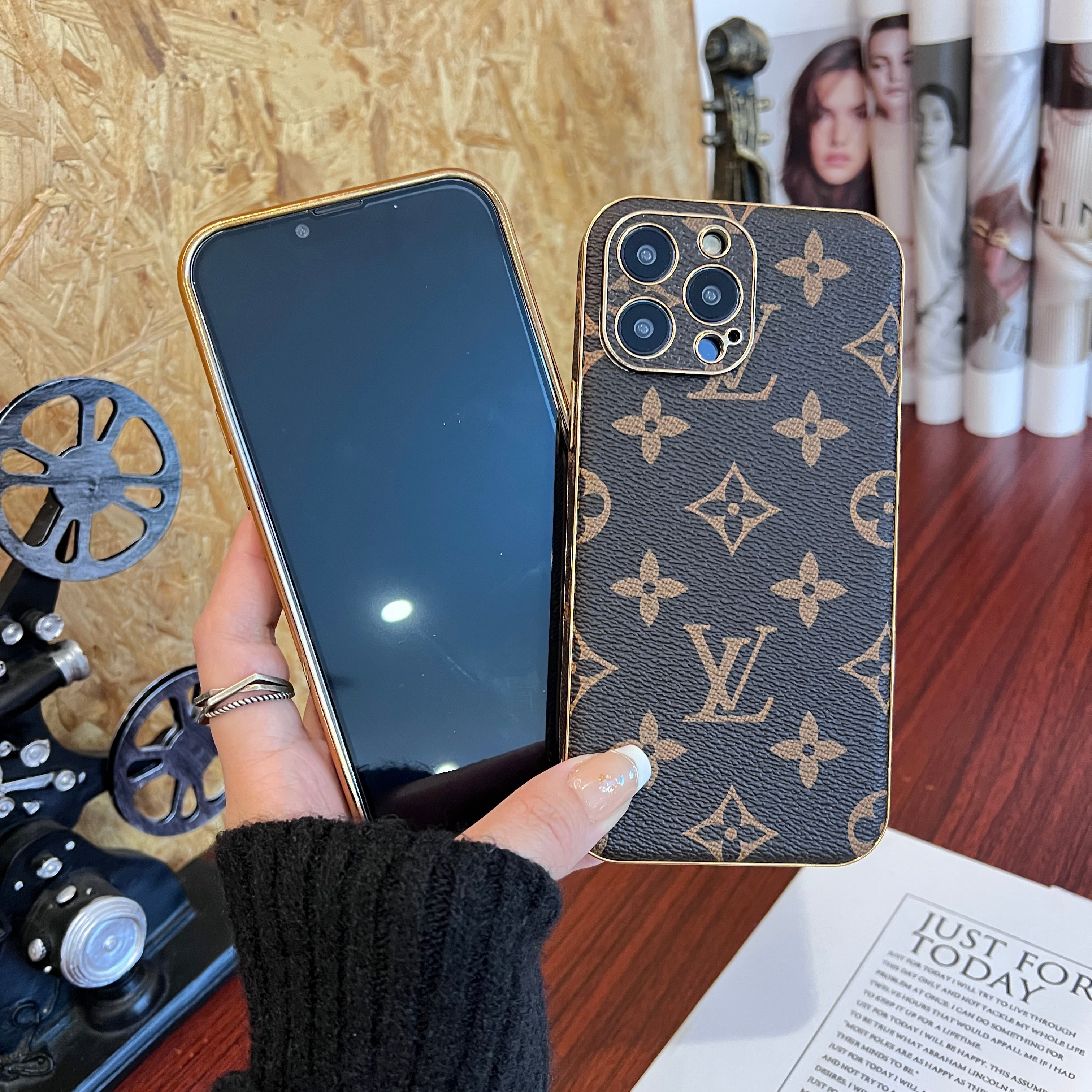  Monogram iPhone Case -Big printing-CR240315-GTOCASE