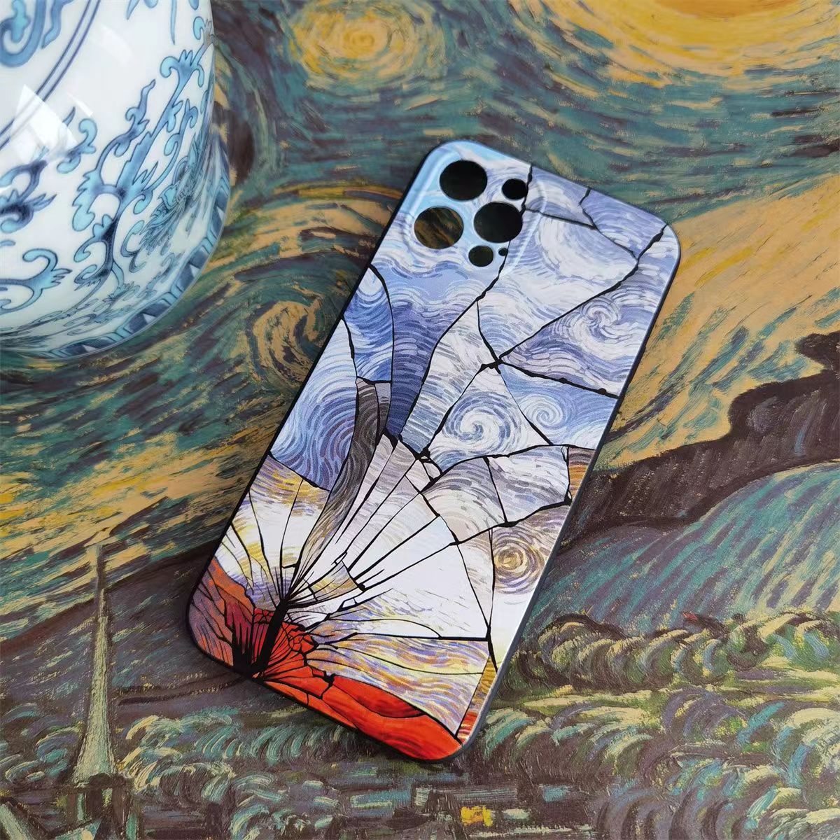 Art painting phone case-broken art